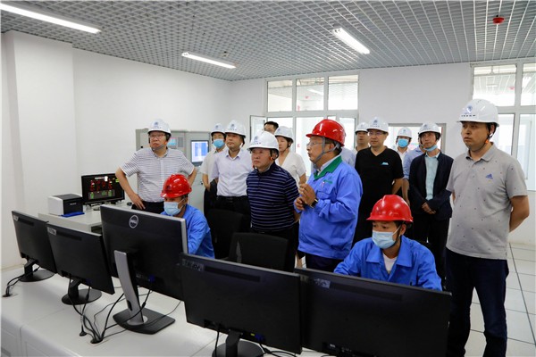 uwin电竞集团复工复产促增添项目观摩聚会与会职员走进环保保隆生态三秦在延在铜项目