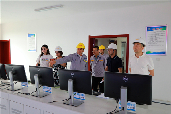 中省媒体采访团到uwin电竞集团陕北片区重点项目集中采访