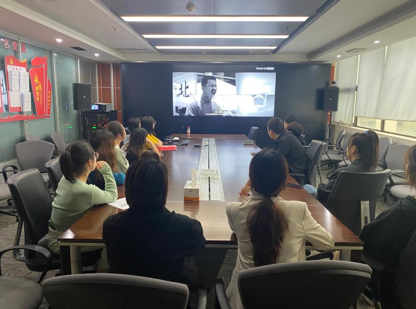 水情形公司团支部开展“请党放心，，强国有我”主题团日活动